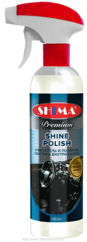 Очиститель и полироль пластика SHIMA Shine Polish PREMIUM (Шима Шайн)